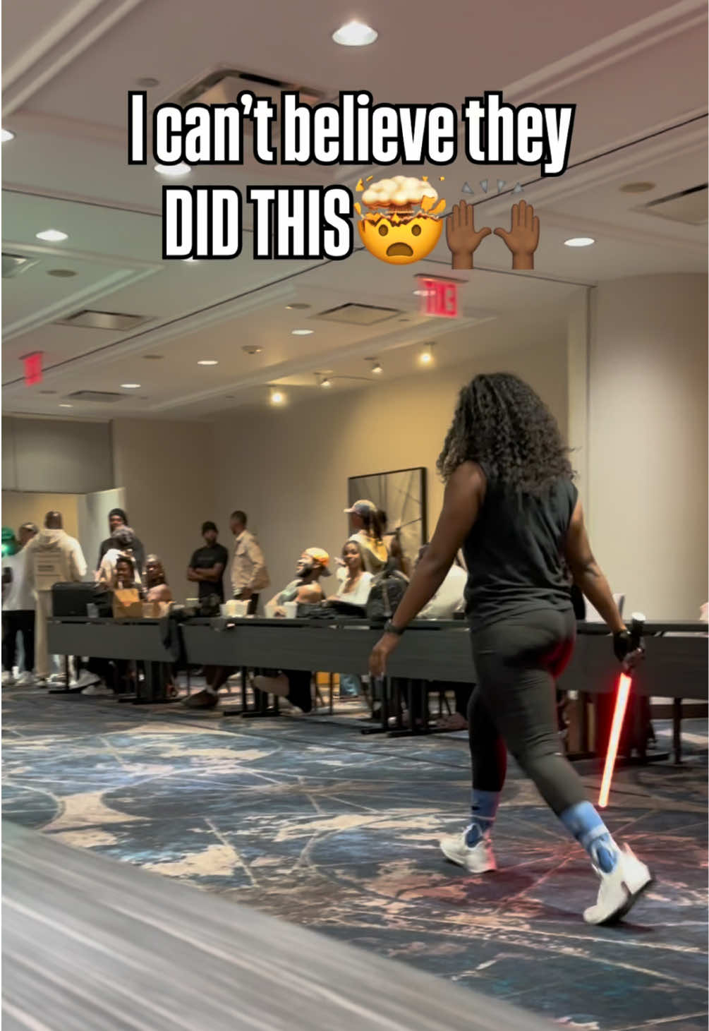 I love us for real🥹🖤 thank you again @Actively Black Store 🙌🏾 #starwars #lightsaber #sith #blerd #jedi @Urban Force 