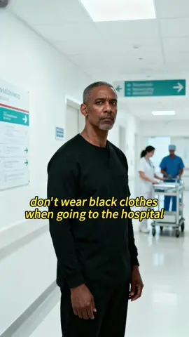 Don’t Wear Black Clothes When Going To The Hospital #energy #fyp #clothes #color #wealth 