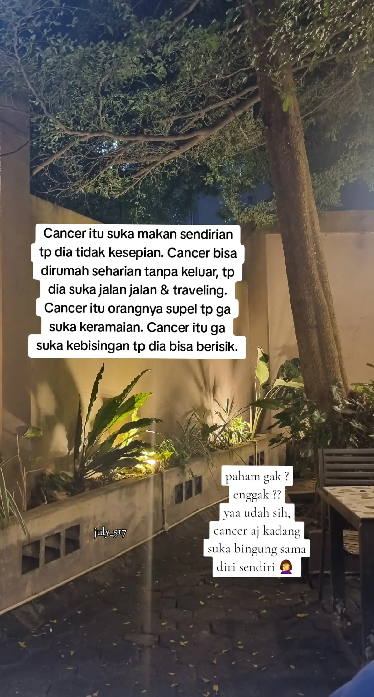 #fyp#cancer#cancerjuly#introvert