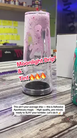 POUR ➝ GO ➝ DONE 💜 Adhesive Apothecary Drip & Tint makes every project look effortless. Pre-mixed, perfect consistency, HIGH QUALITY and formulated for crafters. So many amazing products➡️ Levitation Solutions- 5 Snow Globe Flows, Adhesives, Sealers, one stop for ALL your crafting needs!  👏🏼HAPPY 3rd BIRTHDAY AA!  ⚡ Code ELL10 saves 35% off ALL weekend! ⏰ 10/17 NOON CST – 10/19 11:59PM CST #rrozellescreations #adhesiveapothecary #lavatumbler #crafttok #snowglobes 