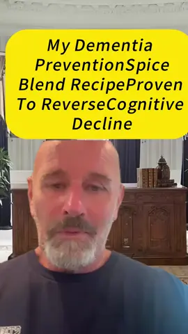 My Dementia PreventionSpice Blend RecipeProven To ReverseCognitive Decline#news #fypシ #fouryou #fyp 