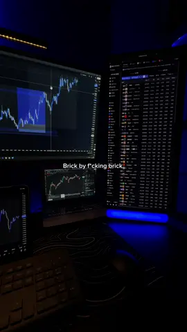 1% better. Day in. Day out. 🧱#trading #forex #daytrading #success #motivation 