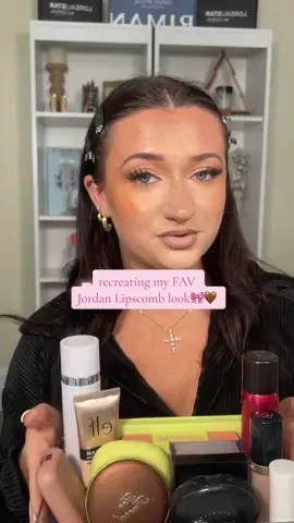 my dream look🎀🤎 @Jordan #makeup #makeuprecreation #fypシ #beautycreator #makeuptutorial 