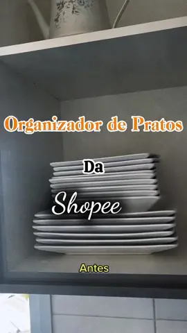 #achadinhos #achadinhosshopee #organizadordepratos #prateleirasorganizadoras 