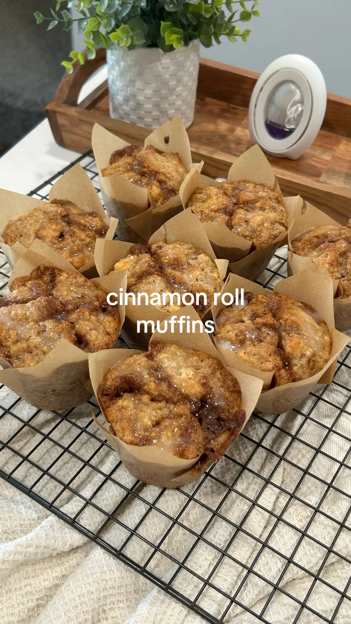 Recipe from: @Hey It’s Hod  🤎#creatorsearchinsights #cinnamonroll #muffins