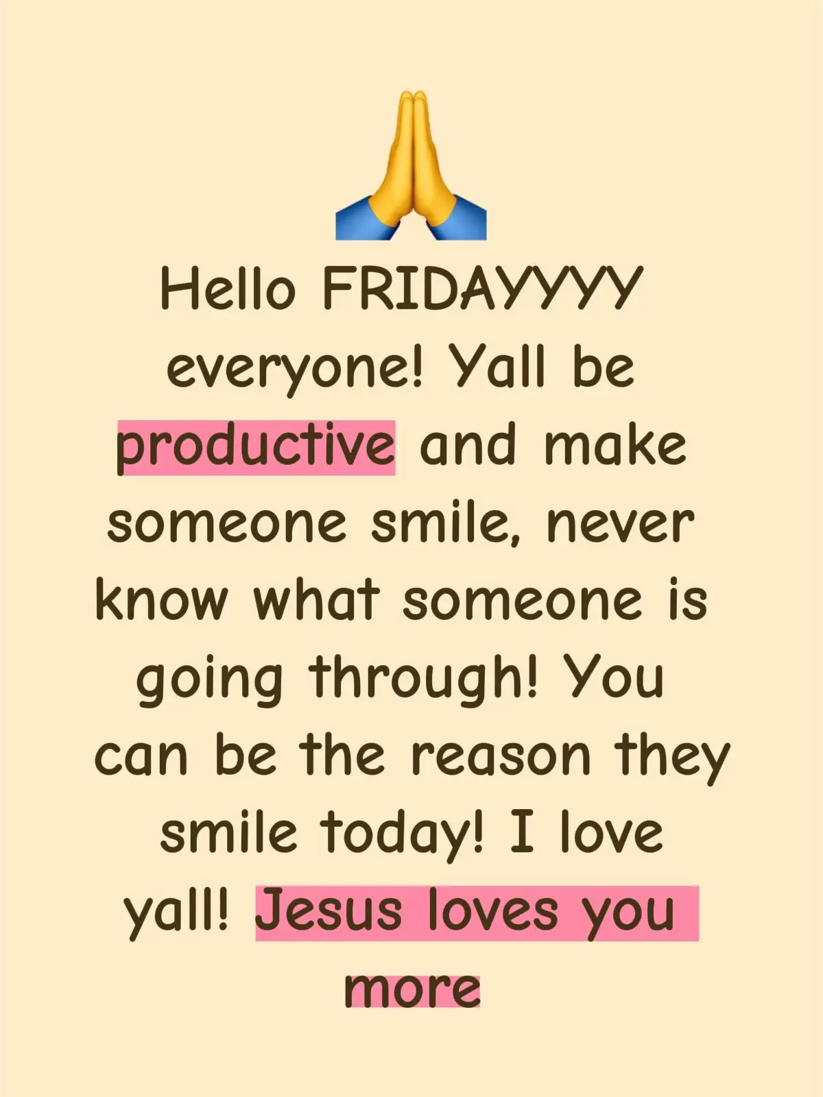 Kind words are helpful to those that may be going through something! Doesn’t cost nothing to be nice. Stay humble . #christiantiktok #yougotthis #itsgonnabeagoodday 