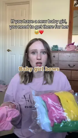I had my first daughter almost 5 months ago and it’s been hard for me to find bows that I like and I finally found some!! 😭😭 ##babygirl##babygirloutfit##newbornbaby##newmomtips