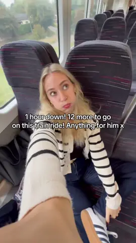 what real love looks like! #trainride #ldr #longdistance #boyfriend #fyp 