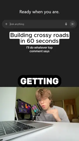 I code Crossy Roads #programming 