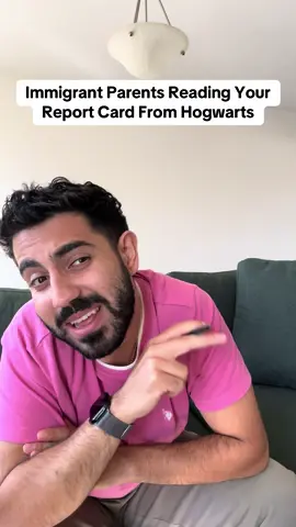 You guys love my report card and Harry Potter videos…so I put them together 😅 #immigrantparents #arab #harrypotter #school #comedy 