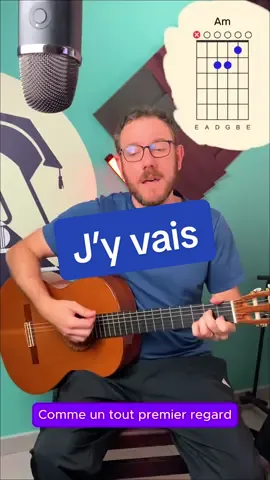 J’y vais 👊 #guitarecover #chansonfrancaise #accordsguitare #paroleschansons 