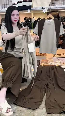 Sét bộ 3 món áo bayby tee viền phối quần bom trẻ trung#set3mon #setdonu #setdodep #thoitrang #xuhuongtiktok 