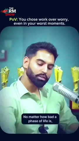 Real Ones Choose Work, Not Worry ✨ | ParmishVerma #parmishverma #realtalk #RespectYourself #TrueLine #DeepLines 