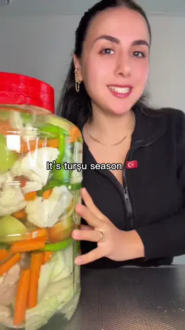 Lekker zuur en crunchy 🤤 #turşu #turkishfood #recept #Recipe 