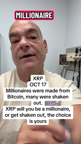 XRP Millionaire, shaken out, or stayed on the sidelines and Mr. the greatest opportunity of a lifetime#XRP #xrpcommunity #xrparmy #fyp #mollionaire 