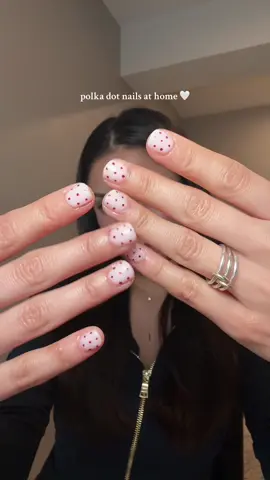 posting a video on how I do them with my next set!! #nailday #polkadotnails #nailtrends #buildergelnails #nailsathomecheck 