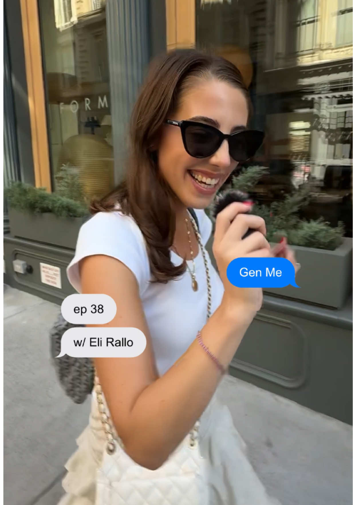 chatted with the internet’s big sister @Eli Rallo !!  From TikTok’s advice queen to bestselling author, Eli’s made a career out of saying the quiet parts out loud. We talk content creation, growing up online, and what it takes to chase your dreams without losing yourself. Her new book Does Anyone Else Feel This Way? dives into growing up online, heartbreak, and the chaos of becoming yourself, one brutally honest chapter at a time. #GenMe #NYC #elirallo #streetinterview 