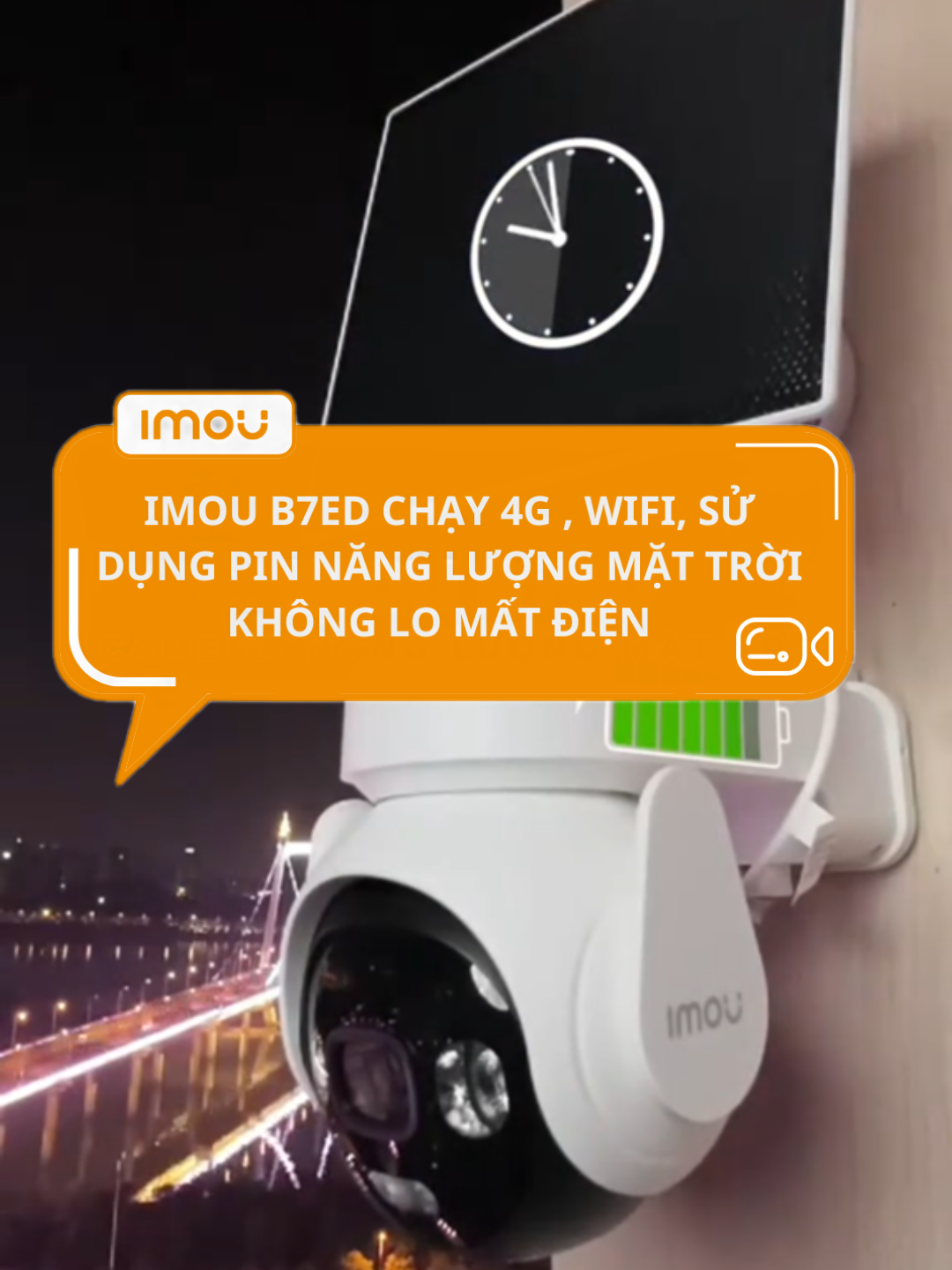 Camera xịn xò nhà imou đây rồi , Imou B7ED chạy sim 4g , wifi, không lo mất điện #komexcamera #VoucherThaGa #xuhuong #Thu6LiveFest #TikTokShop #camerangoaitroi