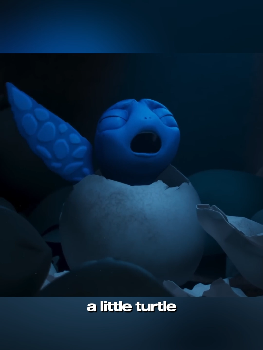 Baby Turtle’s Heartbreaking Journey 🌊🐢💔 #movie #fyp #movierecap #animation