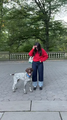 central park mornings with @Banana Republic #bananarepublicpartner