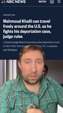 10/17 - 1PM — Mahmoud Khalil, the Palestinian activist at Columbia who was wrongfully imprisoned, has finally been granted the freedom to travel throughout the United States. #mahmoudkhalil #columbia #activism #breakingnews #ice 