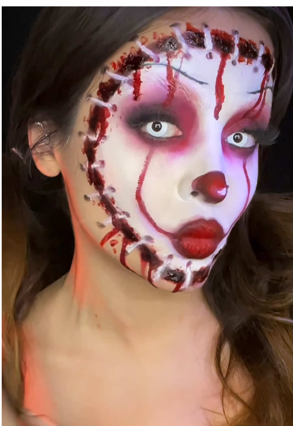 Clown makeup🤡  #halloweenmakeup #clownmakeup #halloween2025 #kesfett #fyyp 