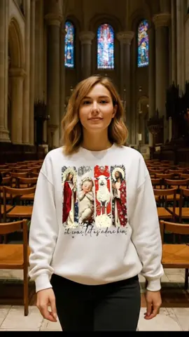 Oh Come Let Us Adore Him ✝️✨ Faith-Inspired Christmas Sweatshirt❤️ #ChristianSweatshirt #FaithFashion #JesusIsTheReason #OhComeLetUsAdoreHim #ChristianApparel #ChristmasFaith #HolidayOutfit #NativitySweatshirt #Christmas2025 #ChristianTikTok