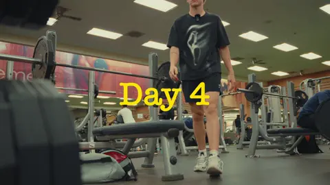 day 4 🫡 i went to the gym late last night so that’s why it’s a day late, love yall #christian #gym #Vlog #series #God 