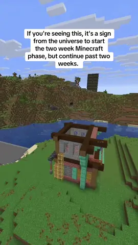 It’s time for the two week Minecraft phase. #Minecraft #relatable 