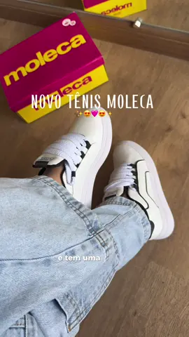 TÊNIS MOLECA 🧡✨ #moda #fyp #ArmazemDosChinelos #lançamento #moleca 