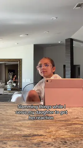 It was a “hellll nah” for her! 😆 #fyp #funny #trend #prank #family 