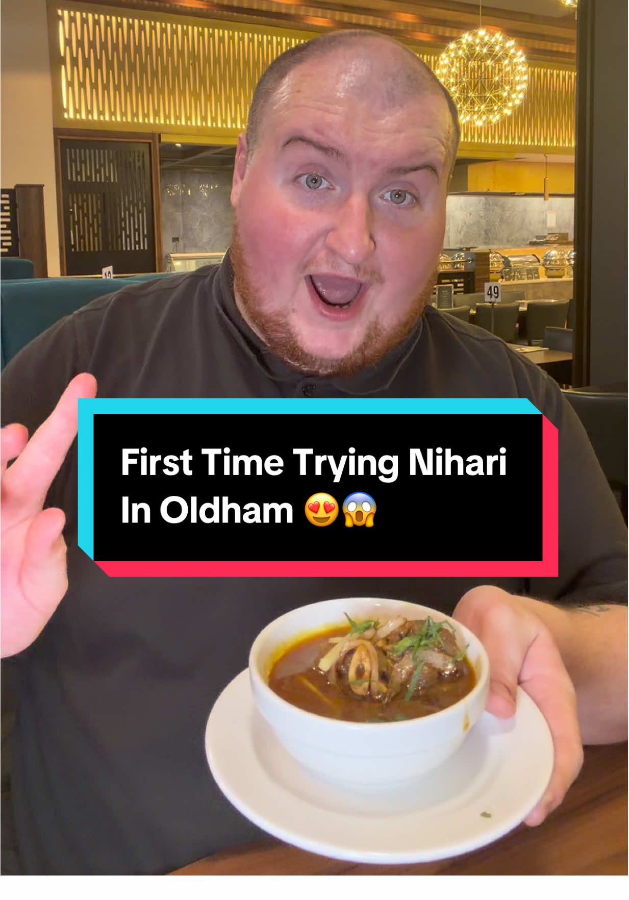 First Time Trying Nihari In Oldham 😍😱 #nihari #curry #spicyfood #oldham #pakistani @The Palm Restaurant 