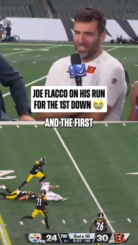 it worked out for the best 😂 #nfl #joeflacco #cincinnatibengals (via @NFL on Prime Video)