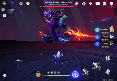 SkirkC0 Very low damage~ #GenshinImpact #showcase  #fyp #skirk #genshinimpactskirk 