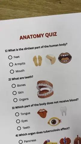 Anatomy Quiz - Comment how many did you get? #anatomy #greysanatomy #quiz #quiztime #trivia 
