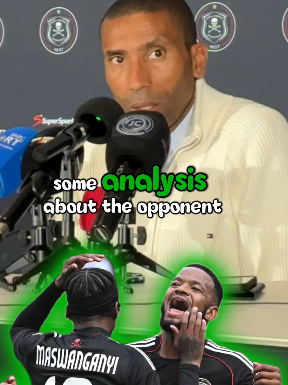 Pirates using video analysis for Champions League opponents 👀 Orlando Pirates coach Abdeslam Ouaddou says they are using new technology to analyze their upcoming CAF Champions League opponents. #BafanaBafana #CAFChampionsLeague #OrlandoPirates #GoalMzansi #sportsontiktok 