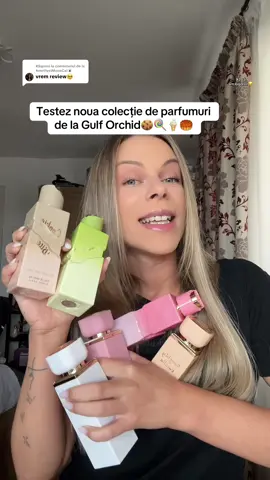 Ca răspuns pentru @AmethystMoonCat🕷️ First impression la noua colecție de parfumuri de la @Gulf Orchid Fragrances și îmi vine să plângggg😭🩷 Le găsiți la @orioudh cod reducere: ROBERTA10🍪 #parfumuri #gulforchid #parfumurigurmande #parfumuriaccesibile #robertastir 