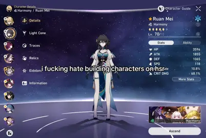 so easy to farm yet so hard to get actual good relics #HonkaiStarRail #foryou #viral #xybca #fy 