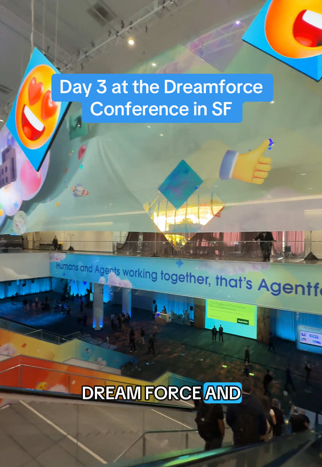 Day 3 at the Dreamforce Conference in SF #sanfrancisco #lifeintech #workingintech #dreamforce #dreamforce2025