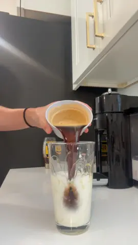 not that pretty but WAS that good !!!  #coffee #fyp #icedlatte #coffeetok #makeacoffeewithme 