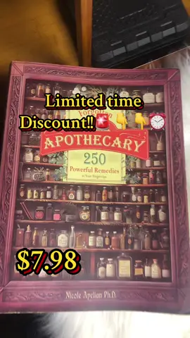 Every household should have this! #apothecary #BookRecommendations #BookTok #herbalmedicine #herbalbooks