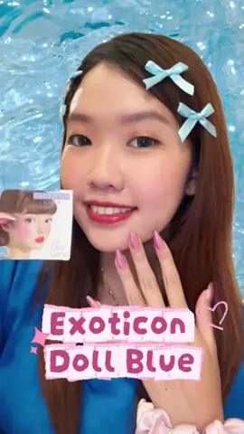 New Launch! @Exoticon Official Ice N8 The Doll Lens😍 Cantikkk banget mata jadi barbie looks! Diameter 16mm, AKL Registered👍🏻 Aku pakai warna Brown dan Blue🩵 Samaan yuk! #ExoticonSoftlens #SiPalingPaham #FreedomInSight #ExoticonSquad #ExoticonDollEyes 