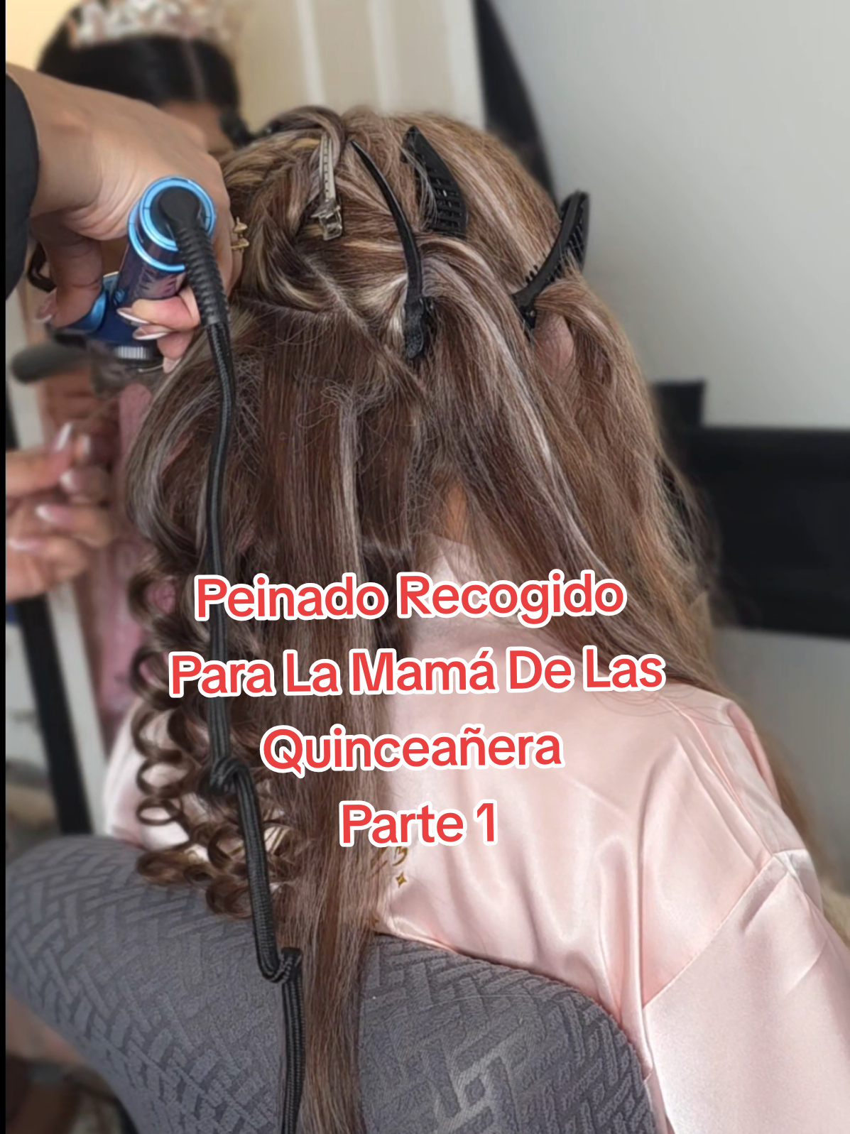 Peinado Recogido Para Las Mamá De La Quinceañera Parte 1 #fyp #peinados #peinado #parati #paratii #fypシ #fypage #quinceañera #quince #quinceanera #quinces #hair #hairstyle #15años 