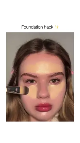 Flawless application hack 😍 @Klaudia #makeup 