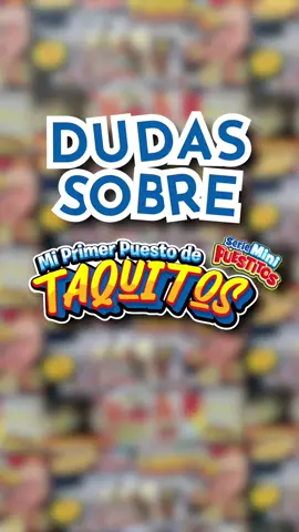 Mi Primer Puesto de Taquitos 💥🤩 Dudas   #TacosDeJuguete #paratii #juguetes #MiAlegríaMini #lanzamiento 
