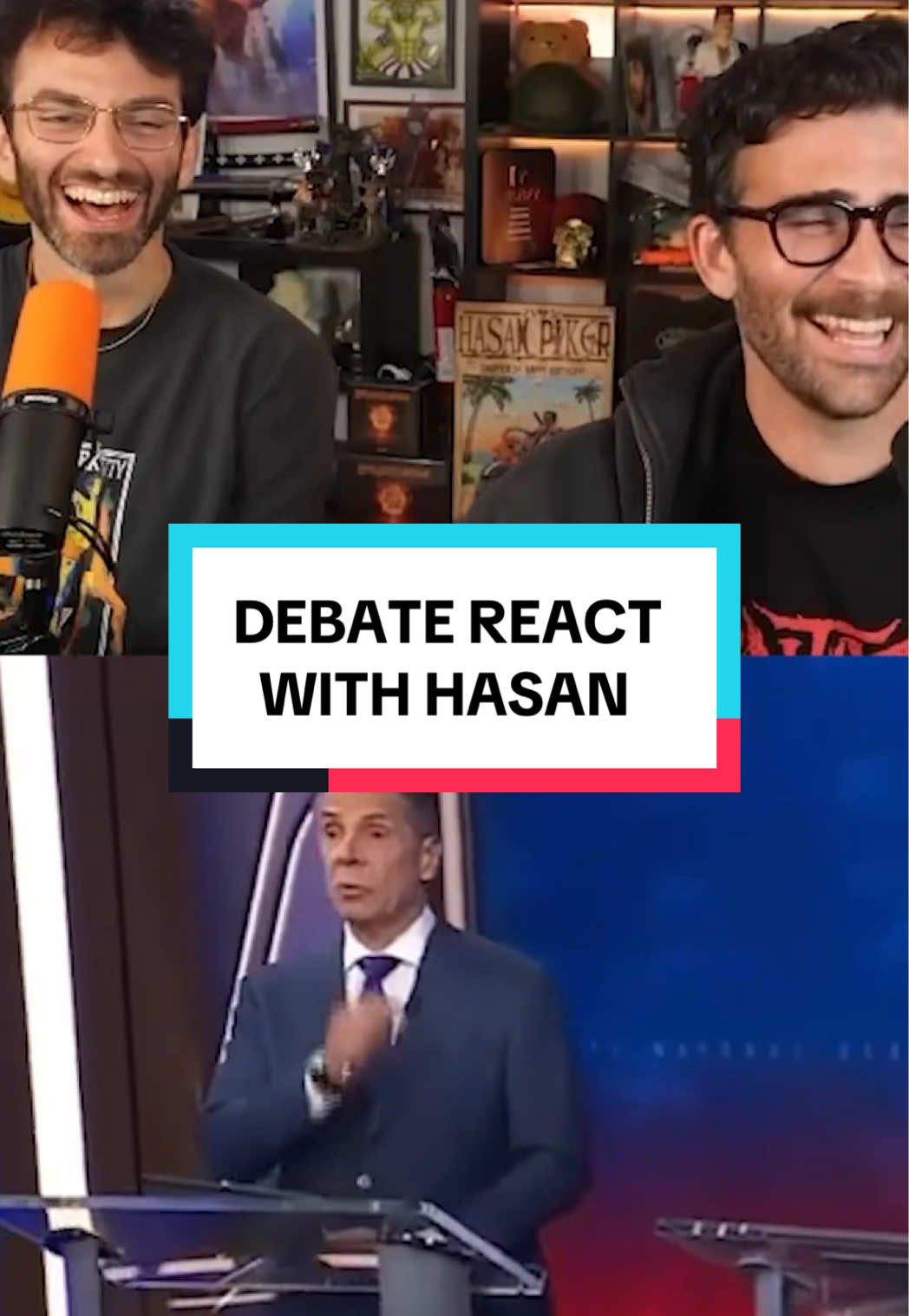 Cuomo vs. Zohran? Or Hasan? #zohran #hasanpiker #cuomo #debate #react 