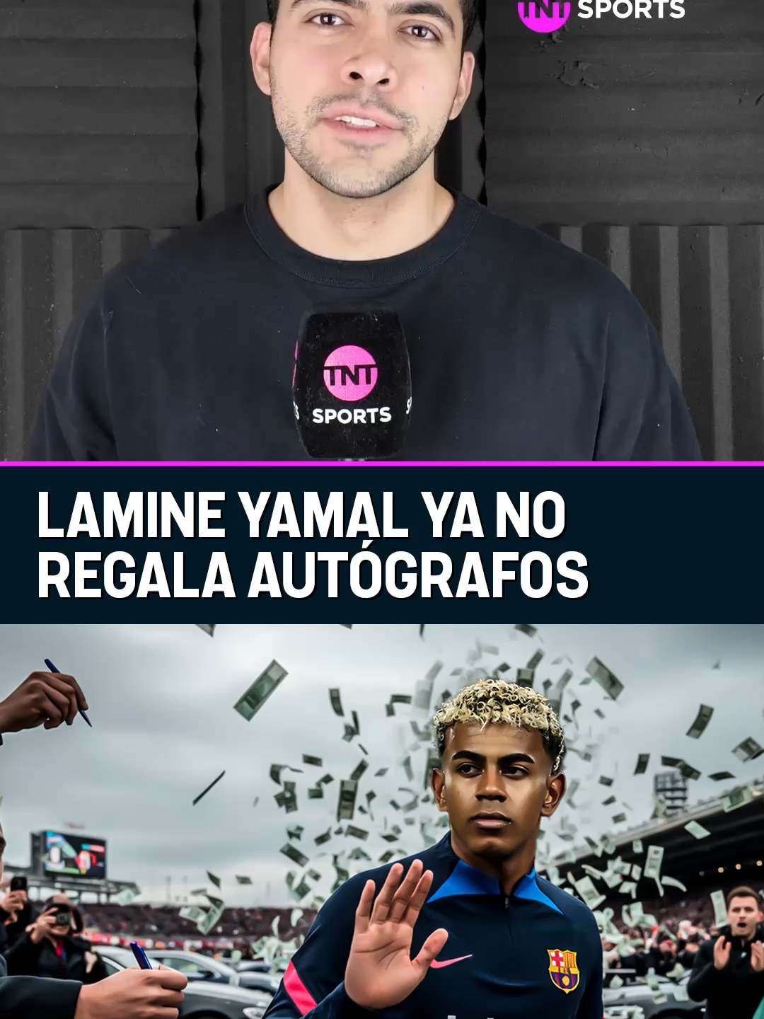 ¿Quién quiere un autógrafo de #LamineYamal? ✍️ Si no hay pago, te quedarías con las ganas y aquí te contamos por qué. 🤑 Comenta qué opinas de esta movida del crack del #Barcelona. 💬 #TikTokDeportes #TNTSportsMex