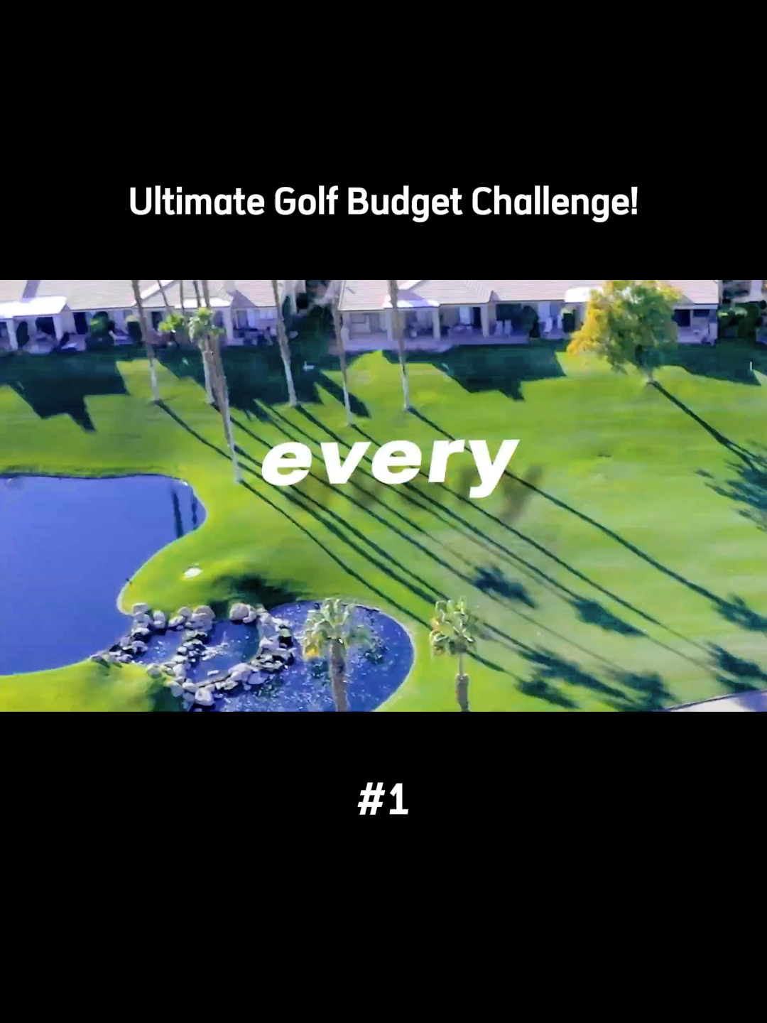 Ultimate Golf Budget Challenge!