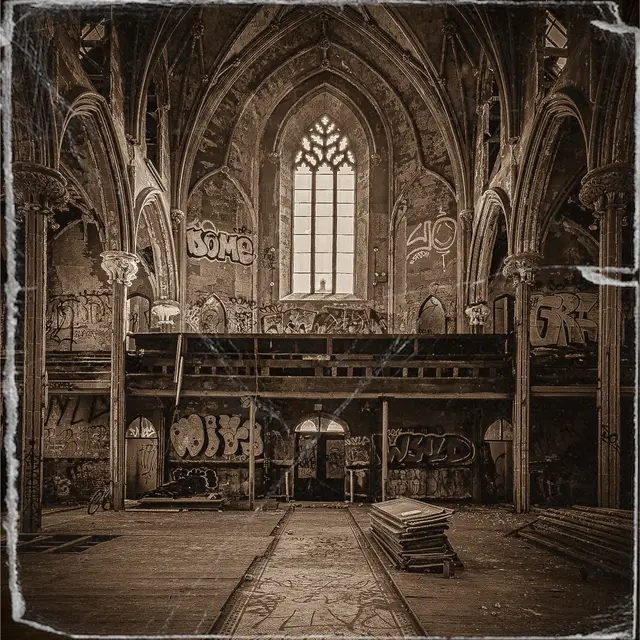 The other day, I walked into an old abandoned church while scouting for a music video. Graffiti on the walls. Dust in the air. Silence everywhere. And I couldn’t help but think — this church looked like what our society has become… Eroding faith. Hollow beauty. Empty pews. We can rebuild the walls, refinish the floors, make everything look good on the outside — but it means nothing if the inside stays empty. That’s why there’s a resurgence of faith happening right now. Because people are realizing that the soul can’t be replaced with aesthetics. The heart needs something real. So fill the pews of your own spirit. Rebuild from within. Have faith — not the kind they preach to you, but the kind that rebuilds what you thought was gone forever. Because none of us walk alone… unless we choose to. 🕊️ #Faith #Angel #SpiritualJourney #ModernFaith #DivineTiming       