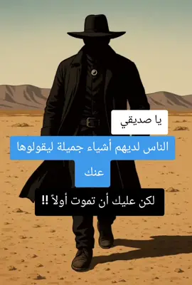 الناس لديهم أشياء جميلة ليقولوها عنك لكن عليك أن تموت أولاً. #اكسبلور #خواطر #الشعب_الصيني_ماله_حل😂😂 #عبارات #fyp 